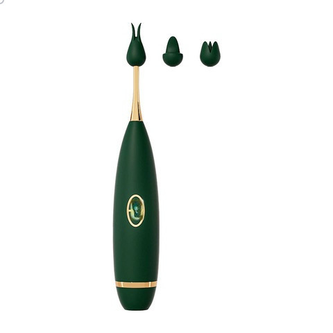 Rabbit Ye Green Demon Immortal Shocking, Sucking on a Trendy Pen