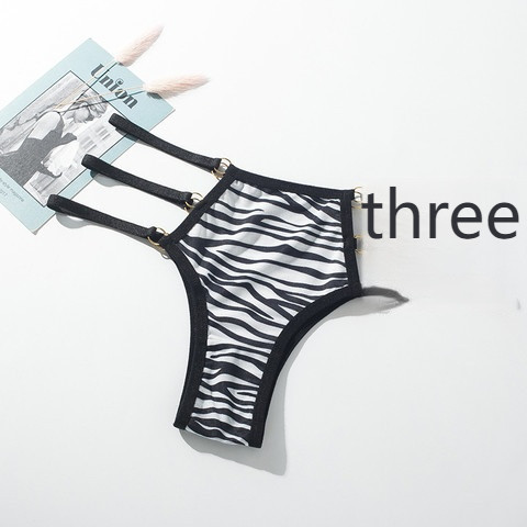 Stacy's hot hollow thin belt low waist underwear