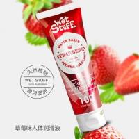 Wet Stuff Strawberry Fruit Flavor Australian Imported Lubricant 100g