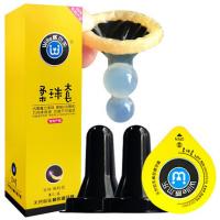 Weille Double Pearl Wolf Teeth Condom
