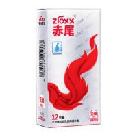 Red tailed to thin platinum non storage small seminal vesicle condom, 12 pieces/box, hyaluronic acid anti stripping