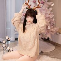 Love Beauty Deer Pinch Suck Pronunciation Jelly Chest Solid Doll 140cm