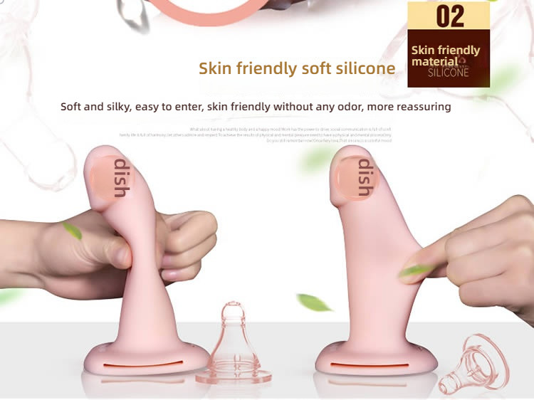 Omysky essential silicone physical slow-release desensitization hollow wearing penis