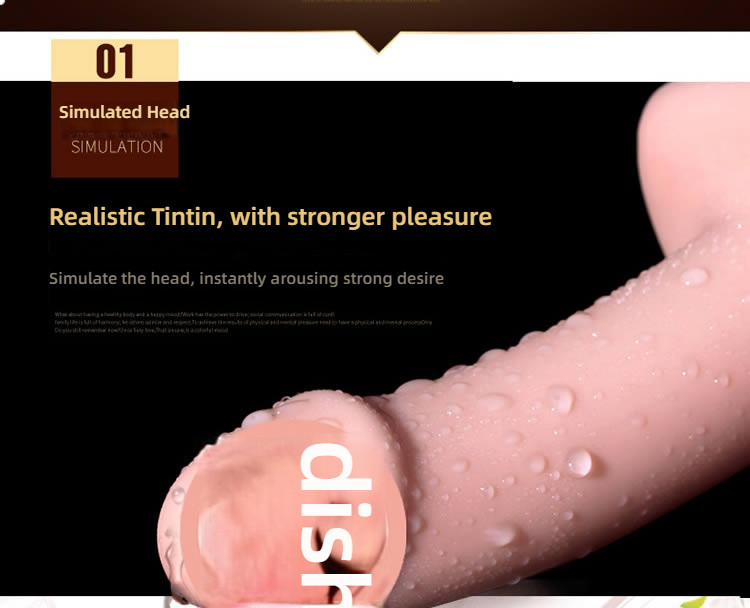 Omysky essential silicone physical slow-release desensitization hollow wearing penis