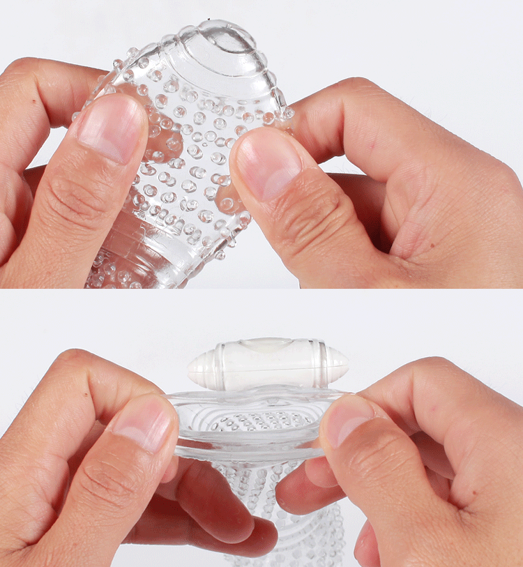 Pleasing, enlarging, thickening, shocking crystal/wolf tooth set