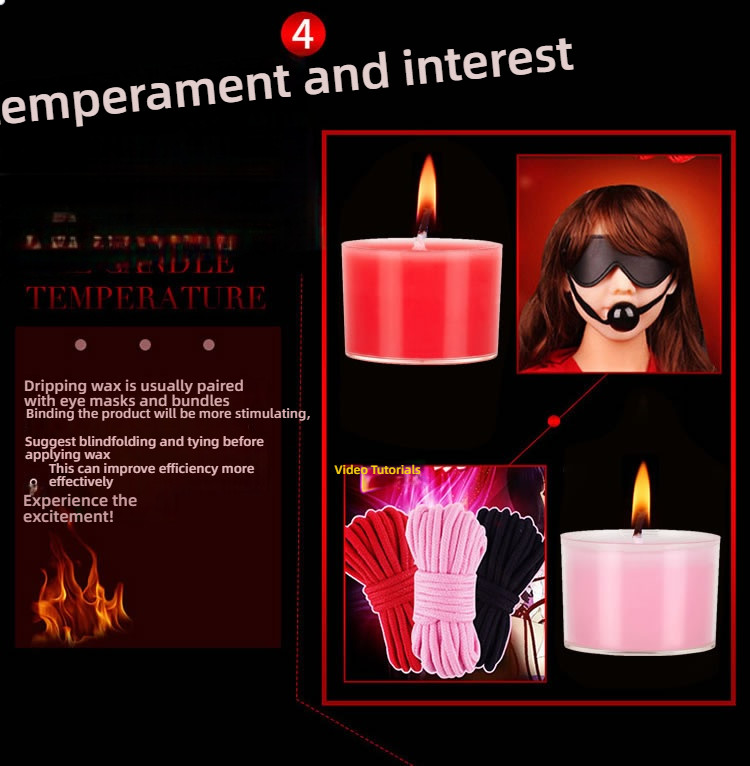 Mikanu Fragrant Low Temperature Candle Set of Three
