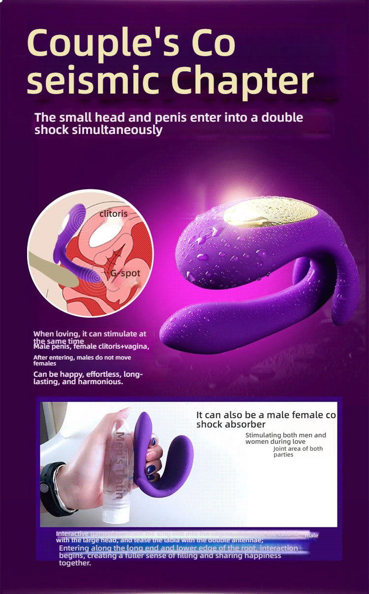 ZEEAL Fish Buckle Shock Stimulus Co Shock Device for Men and Women