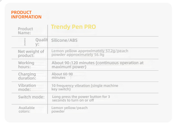 Shy and shy, trendy pen giant Pro