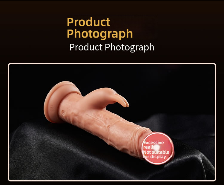 Male god Reagan rabbit ear alien simulation penis, available in large, medium, and small sizes
