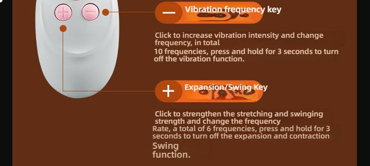COC telescopic twisting and shaking simulation penis can be inserted into 16.5cm