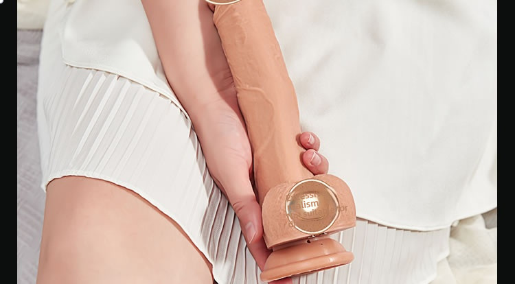 COC telescopic twisting and shaking simulation penis can be inserted into 16.5cm