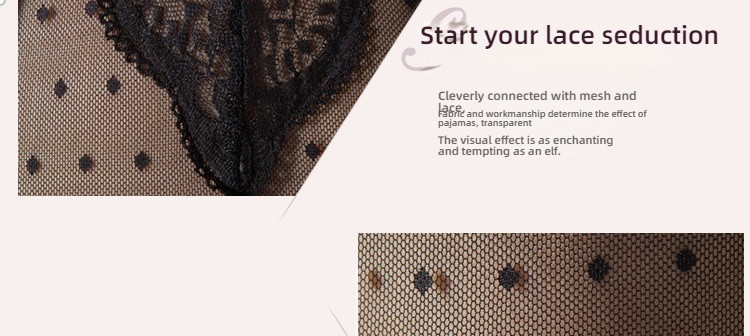 Stacey Black Lace Deep V Perspective jumpsuit