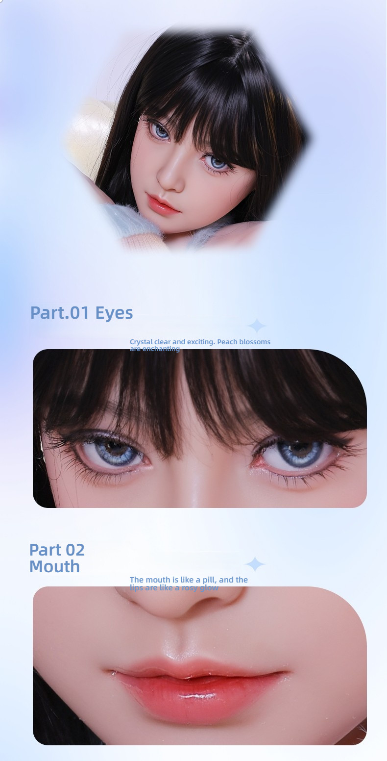 Sweet and Royal Sister Girlfriend - Mido (G027-Y10) Solid Doll 158cm Silicone Head Hair Transplant