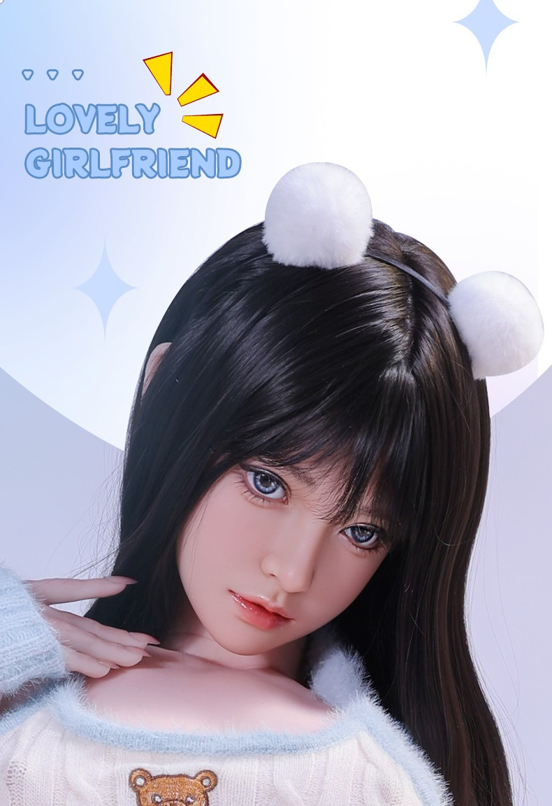 Sweet and Royal Sister Girlfriend - Mido (G027-Y10) Solid Doll 158cm Silicone Head Hair Transplant