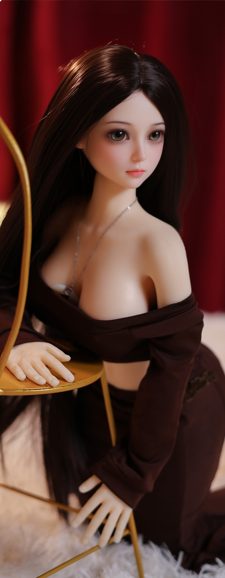 Physical doll 60cm all silicone figurine cute/creamy/Sarah/Sherry/Cherry (note figurine name when placing order)
