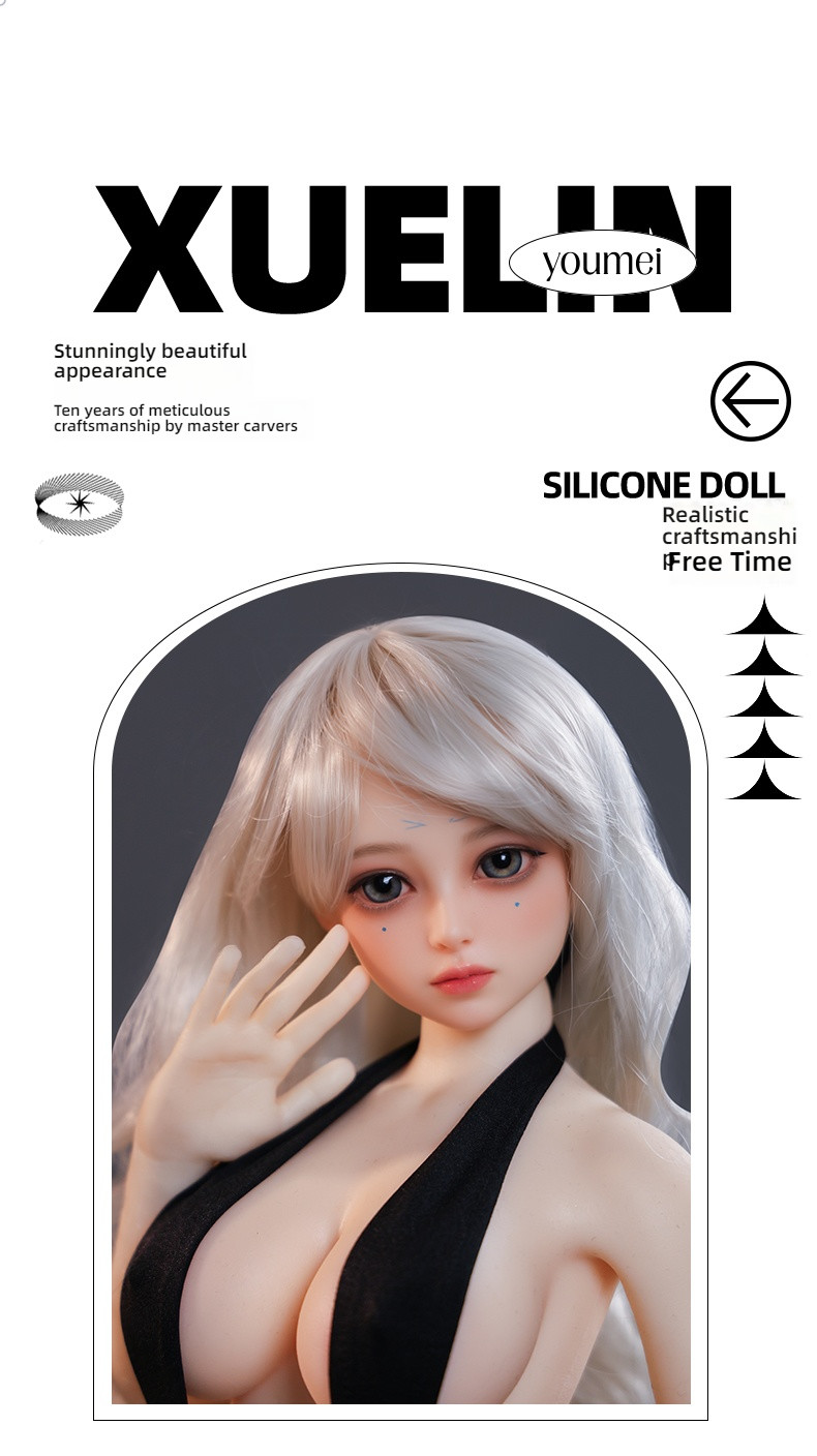 Physical doll 60cm all silicone figurine cute/creamy/Sarah/Sherry/Cherry (note figurine name when placing order)