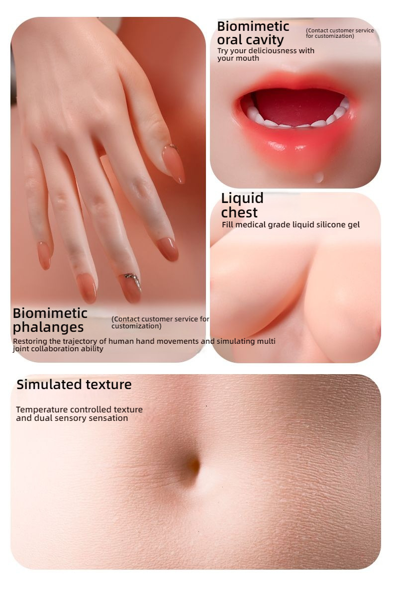 Solid Doll Sweet and Cute - Rongyan (G058-K-Y33) Solid Doll (158cm Silicone Head Hair Transplant+Oral Love+Sound Product