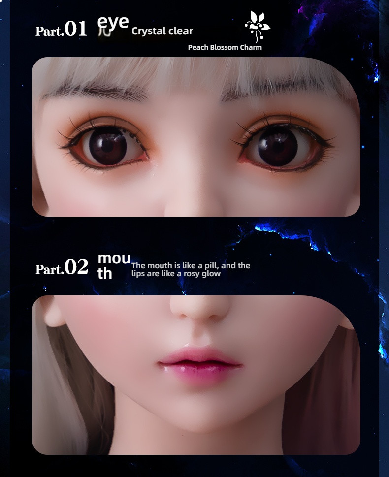 -Kurosawa Miko (XG001) Solid Doll 100cm Silicone Head