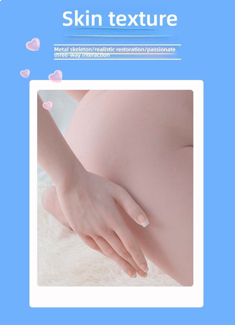 Pure desire big chest beautiful man - Xumei (G008-Y34) solid doll 155 breast+silicone head hair transplant+voice+heating