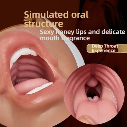 COC Smile Lips Realistic Mouth Love Oral Yin Anal Three Channel Famous Instrument