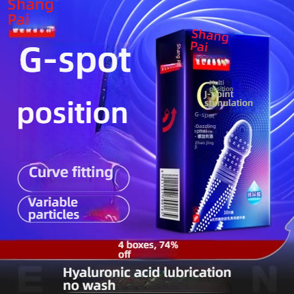 Shang brand multi position G-spot stimulation condom set of 10 pieces