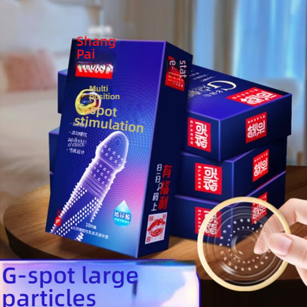 Shang brand multi position G-spot stimulation condom set of 10 pieces