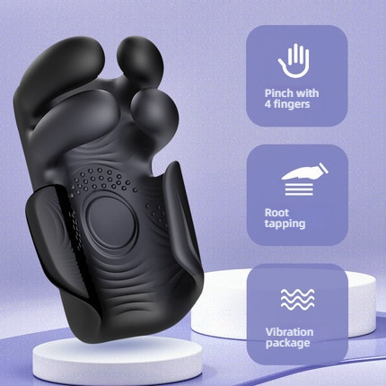 Mi Cat Four Finger Pinch Shocking Beating Hammer Black