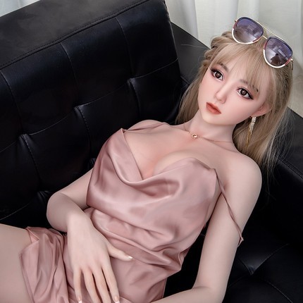 Enchanting Sister - Erlan G005 (Y18) Solid Doll 158cm+Silicone Head Hair Transplant+Mouth Love+Mouth Love Sucking+Sound 