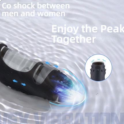 Xiaqi 10 frequency shocking IPX7 waterproof shocking lock ring