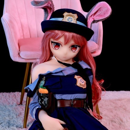 Solid doll anime rabbit police officer (KT004) Judy Miss full TPE110cm cartilage model