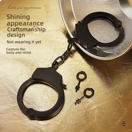 RoomFun restrained alloy handcuffs black