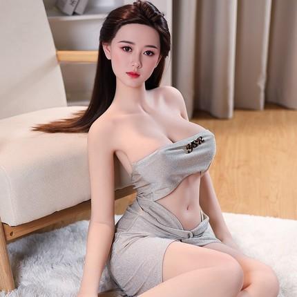 Sweet girlfriend - Chutong silicone hair transplant 158cm solid doll G071 (voice+heating)
