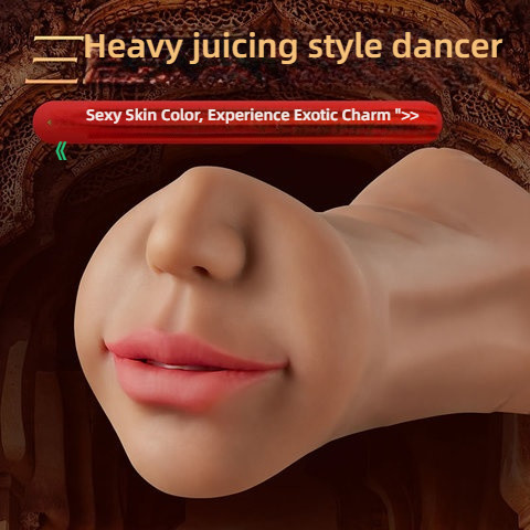COC Smile Lips Realistic Mouth Love Oral Yin Anal Three Channel Famous Instrument