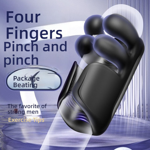 Mi Cat Four Finger Pinch Shocking Beating Hammer Black