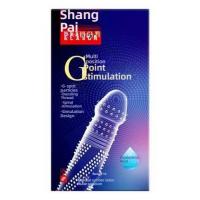 Shang brand multi position G-spot stimulation condom set of 10 pieces