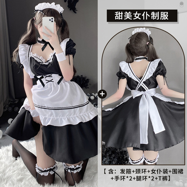 Sexy Student Uniform Set - JK Style Plaid Pleated Skirt & Top, Cute Yet Seductive Outfit for Adults - TB 1229 L