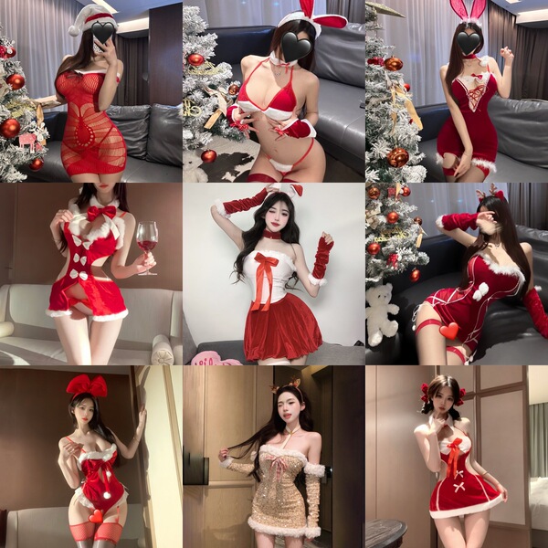 Discover the enchanting guiyun 2025 christmas snow bunny party lingerie set, featuring elegant princess-themed costumes perfe...