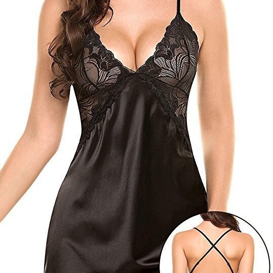 2026 luxury lace camisole dress – seductive sheer sleepwear & party lingerie for women, featuring elegant lace detailing and ...