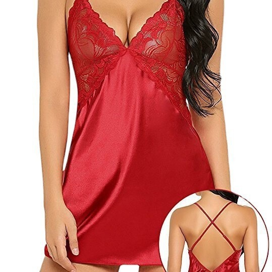 2026 luxury lace camisole dress – seductive sheer sleepwear & party lingerie for women, featuring elegant lace detailing and ...