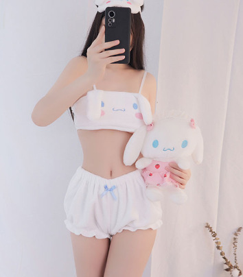 Manny Night Sexy Maid Costume for Women - Cute Uniform Lingerie Set, No-Remove Seductive Housemaid Outfit - 262+ eye masks