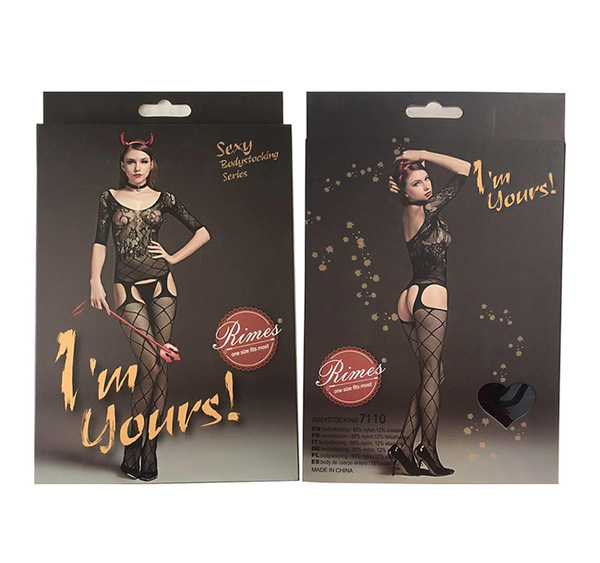 Suoqing Sexy Sheer Mesh Bodysuit with Short Sleeves & Open-Crotch Design – Breathable Erotic Lingerie Set - black