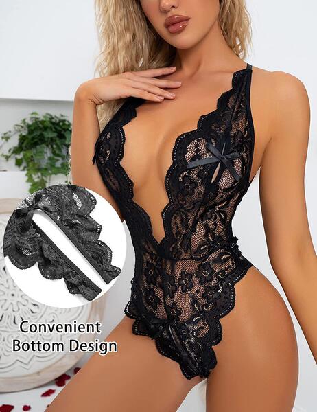 Wholesale Sexy Lingerie Sets & Erotic Sleepwear for Women – OEM/ODM EU-US Export Quality - black