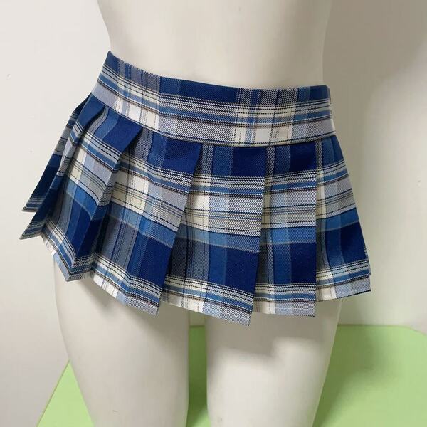 Sexy Student Uniform Skirt - JK Style Plaid Mini Pleated Skirt for Women, Cosplay & Lingerie Outfit - Color No. 6