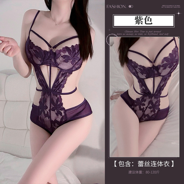 Sexy Student Uniform Set - JK Style Plaid Pleated Skirt & Top, Cute Yet Seductive Outfit for Adults - TB 8568 purple