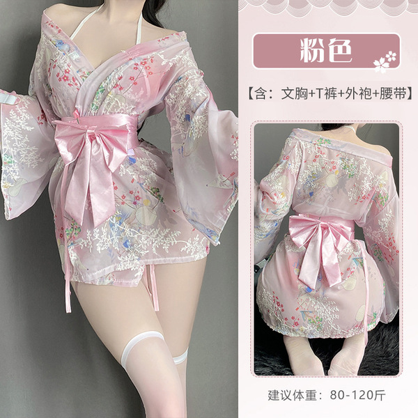 Sexy Student Uniform Set - JK Style Plaid Pleated Skirt & Top, Cute Yet Seductive Outfit for Adults - TB 8575 powder