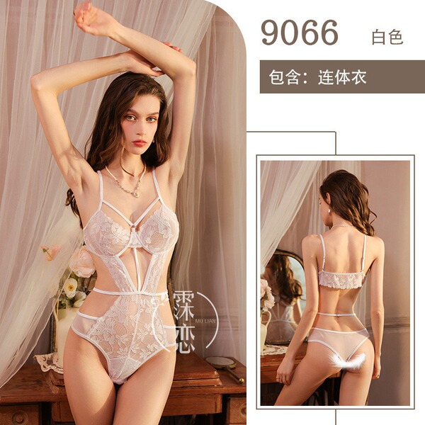 Sensual Japanese-Style JK Uniform Bodysuit – Pure & Tempting Schoolgirl Cosplay Deadstock Swimsuit - 9066 - White Bodysuit