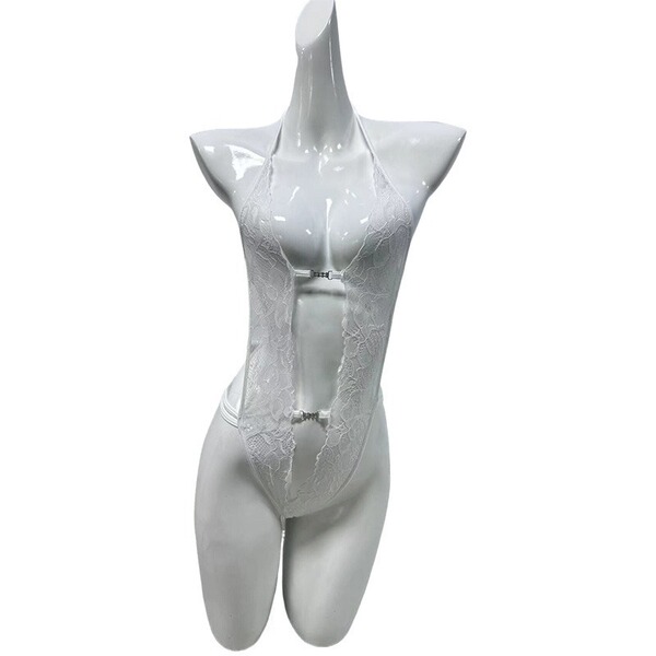 Sensual Japanese-Style JK Uniform Bodysuit – Pure & Tempting Schoolgirl Cosplay Deadstock Swimsuit - 9091 - White Three-Point Bodysuit
