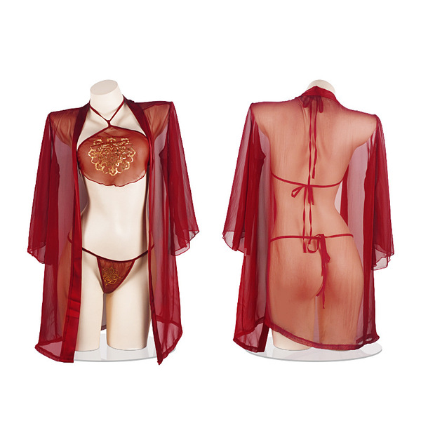 Ancient chinese lingerie set - sensual hanfu style belly dance costume & -inspired seductive sleepwear, featuring intricate ...
