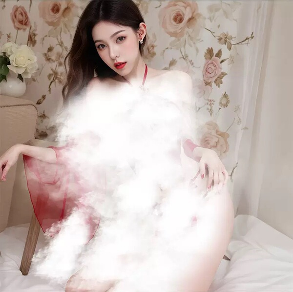 Elegant hanfu-inspired sensual lingerie set featuring a delicate silk belly dance bodice, perfect for women seeking tradition...