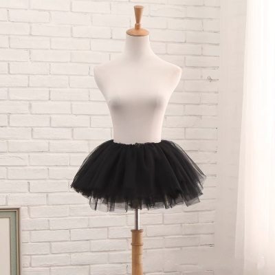 Sexy Velvet Bunny Girl Costume with Bow - Cute Christmas & New Year Outfit, Princess Tutu Dress - Black tutu